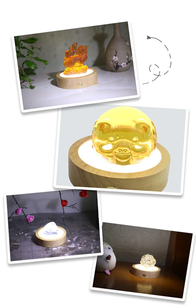 Светодиодный светильник основа из цельной древесины вина каботажное судно дома