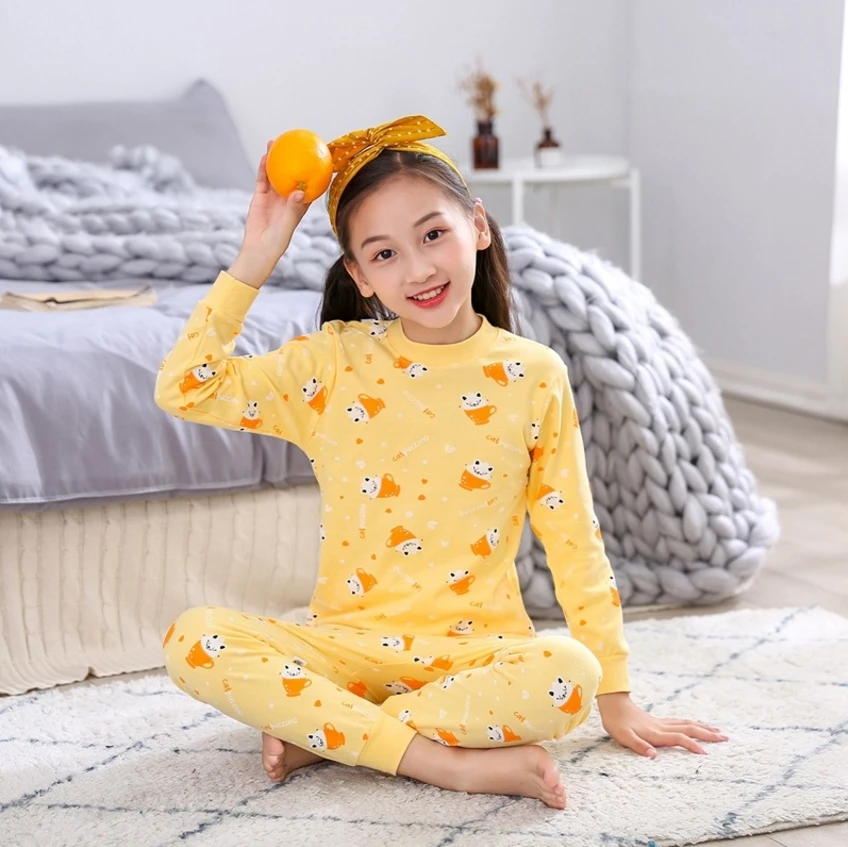 Детские пижамы для мальчиков хлопковая одежда Тоторо комплект штанов мультяшная