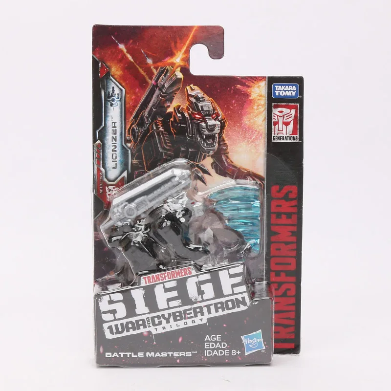 

5cm Transformers Toys Generations War for Cybertron Trilogy Siege Battle Masters Lionizer Firedrive Blowpipe Action Figures