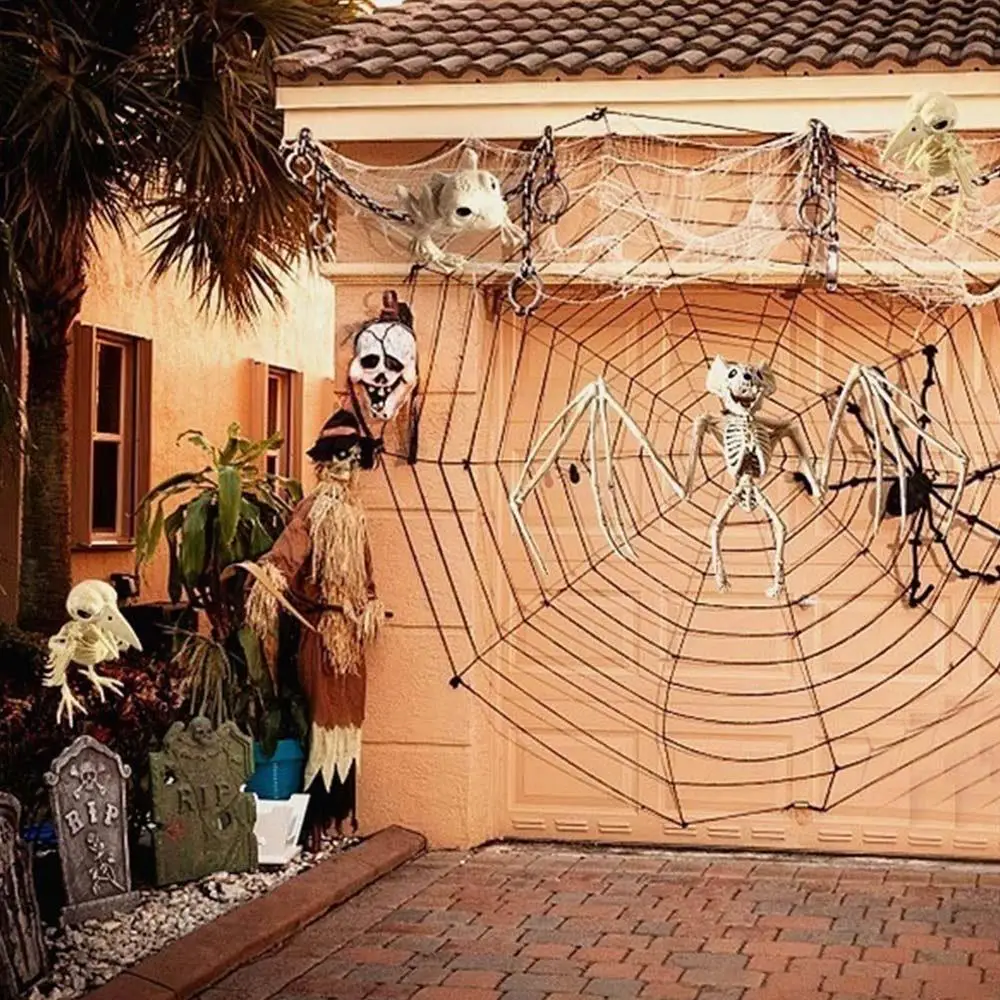Скелет животного подвижная симуляция мышь паук дом с привидениями реквизит