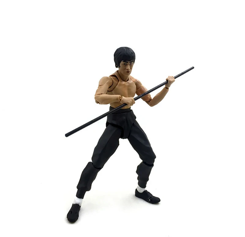 15 см SHF король кунг-фу Брюс Ли фигурка модель игрушки кукла для подарка | Игрушки и