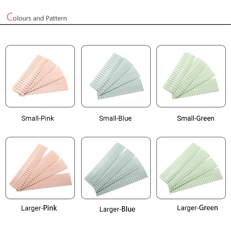 4 шт./компл. Пластиковый Регулируемый разделитель для одежды|Ящики хранения| |