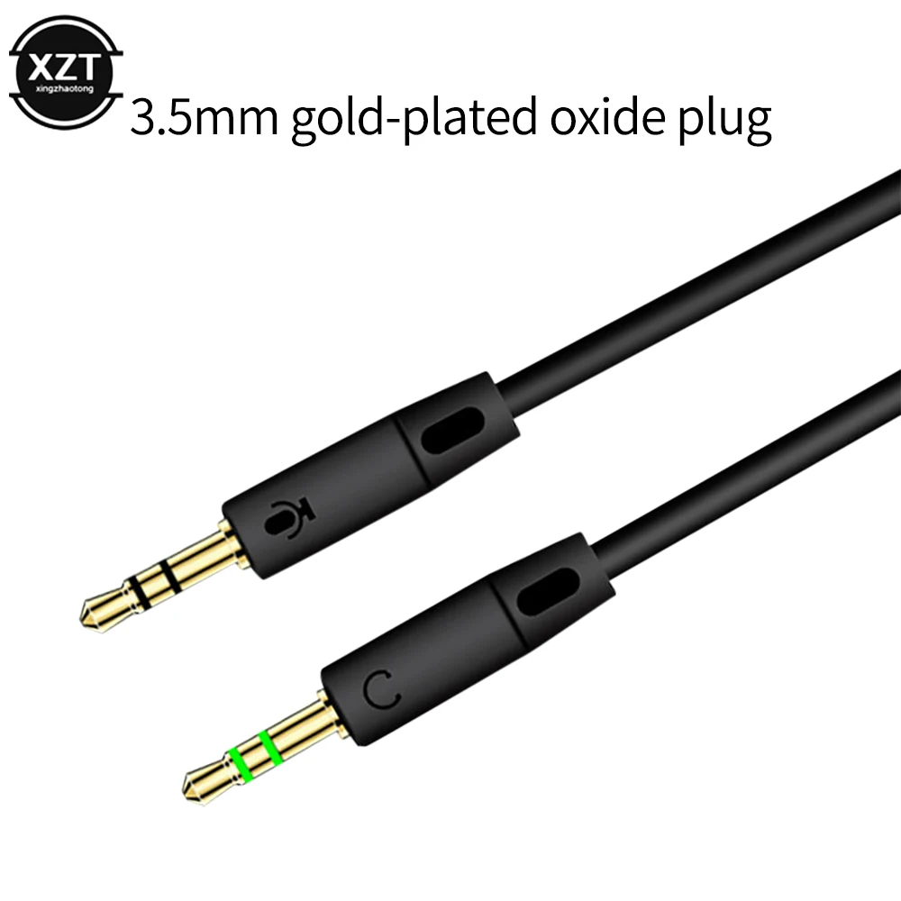 Audio Cable 3.5mm to Jack Speaker Line Aux Male with Mic volume control for Headphone Car speaker | Электроника