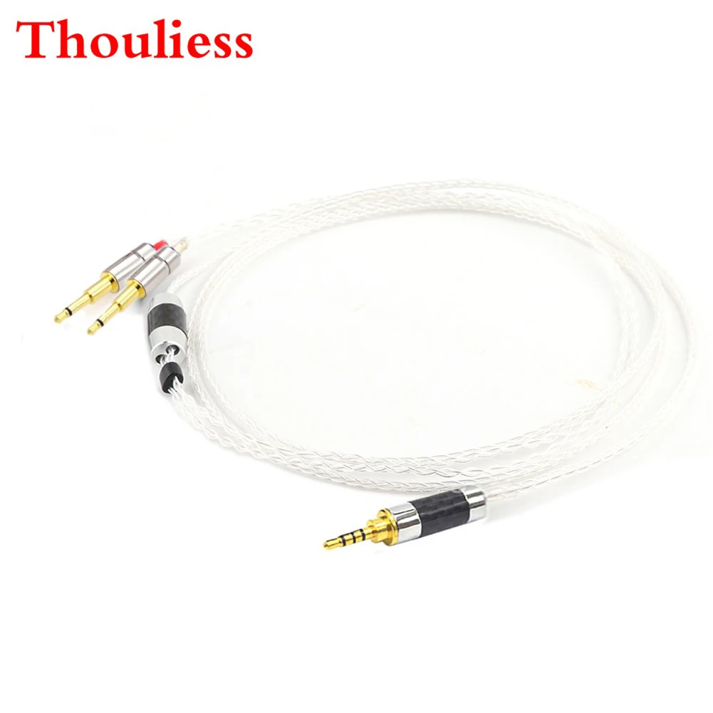 Thouliess Hi Fi 4 4/3 5/2 5 мм сбалансированный 7nocc посеребренные наушников обновления