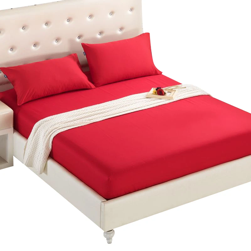 Матрас 180*200 см Одноцветный шлифовальный чехол для кровати с многоуровневым