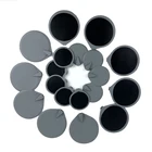 10 шт. 6,5 см EMS электродные подушечки десятки тысяч патч Электростимуляция терапия для похудения машина Электрический мышечный Стимулятор Массажер для тела