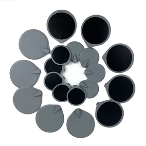 10 шт. 6,5 см EMS электродные подушечки десятки тысяч патч Электростимуляция терапия для похудения машина Электрический мышечный Стимулятор Массажер для тела