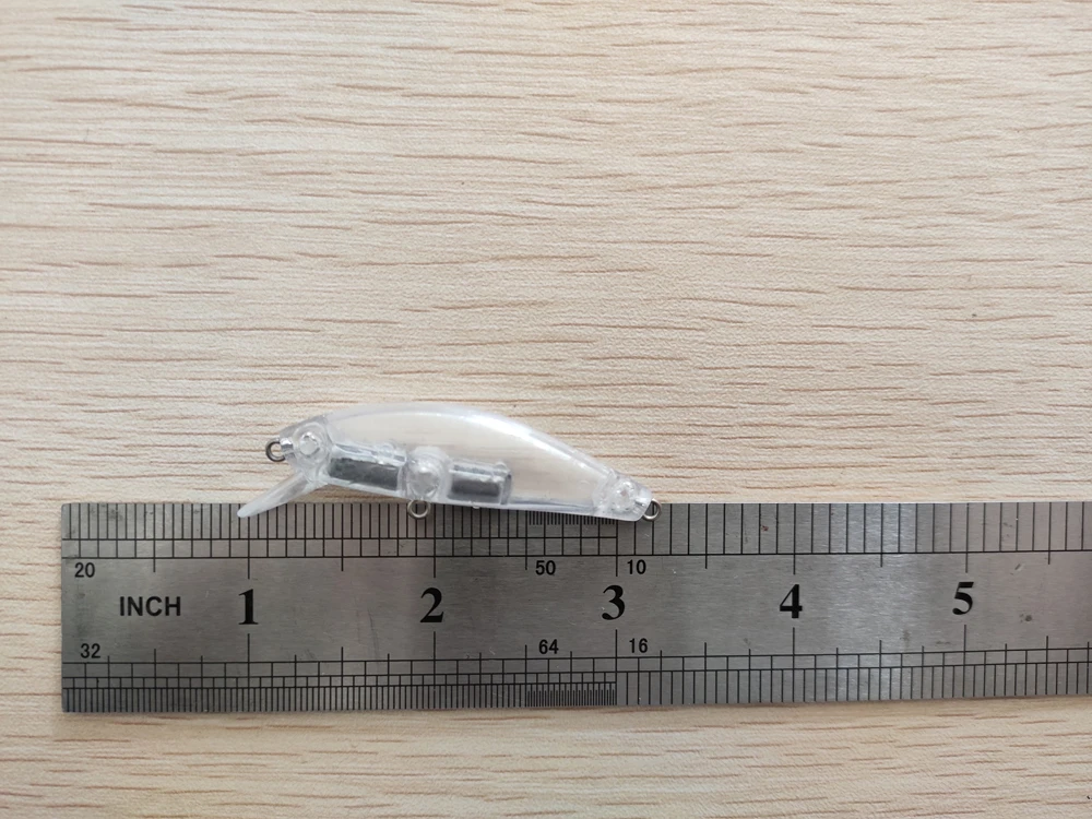 10 шт. неокрашенные приманки для рыбалки Воблер искусственные 57 мм 5 7 г пустые SET65 |