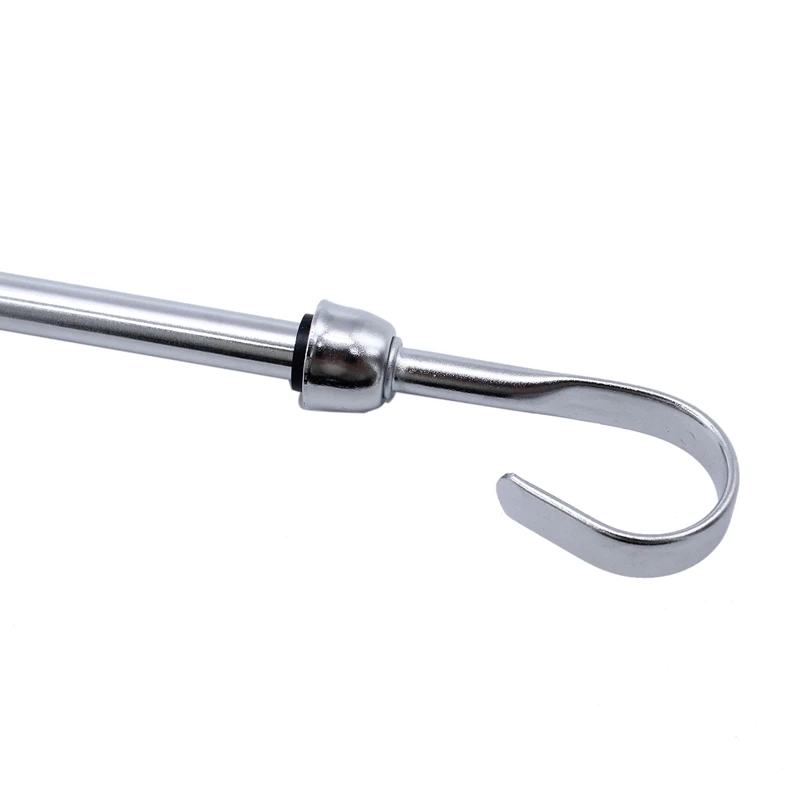 Engine Oil Dipstick Tube Dip Stick for 1965-1987 SB Ford 260 289 302 347 351W Chrome Steel | Vintage Car &amp Truck Parts