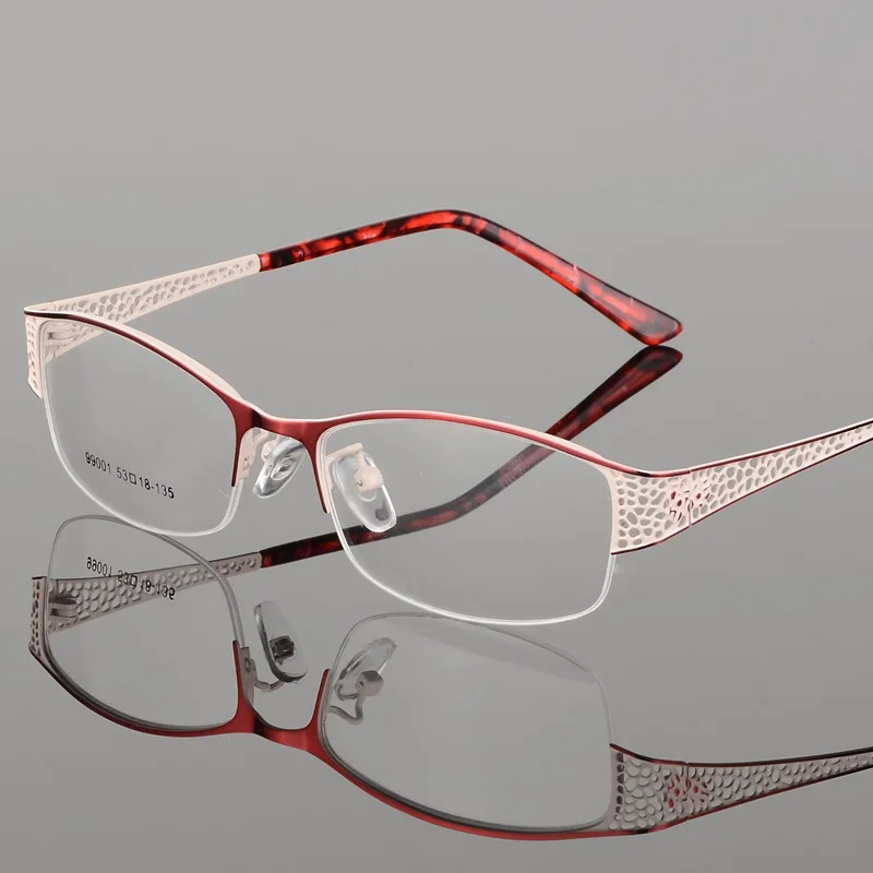 Новая высококачественная металлическая светильник женская элегантная оправа