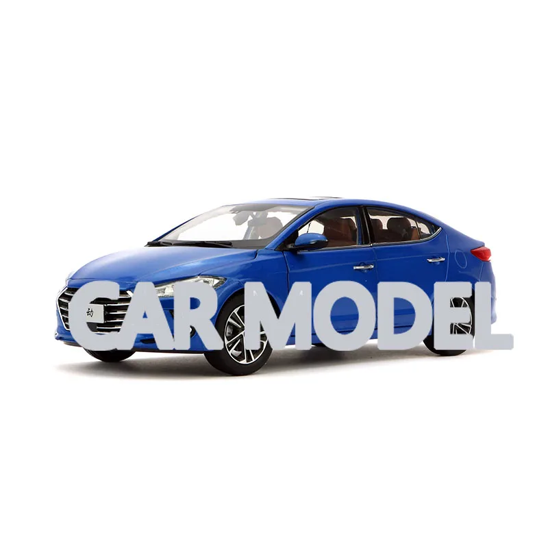 Масштаб 1:18 игрушечные автомобили из сплава 2016 elantra lingdong модель автомобиля