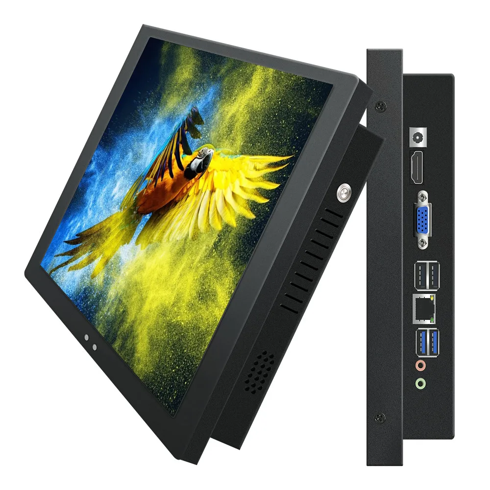 

Ip65 waterproof 10 12 15 17 19 21 Inch Industrial fanless quad core J1900 panel pc for touch koisk