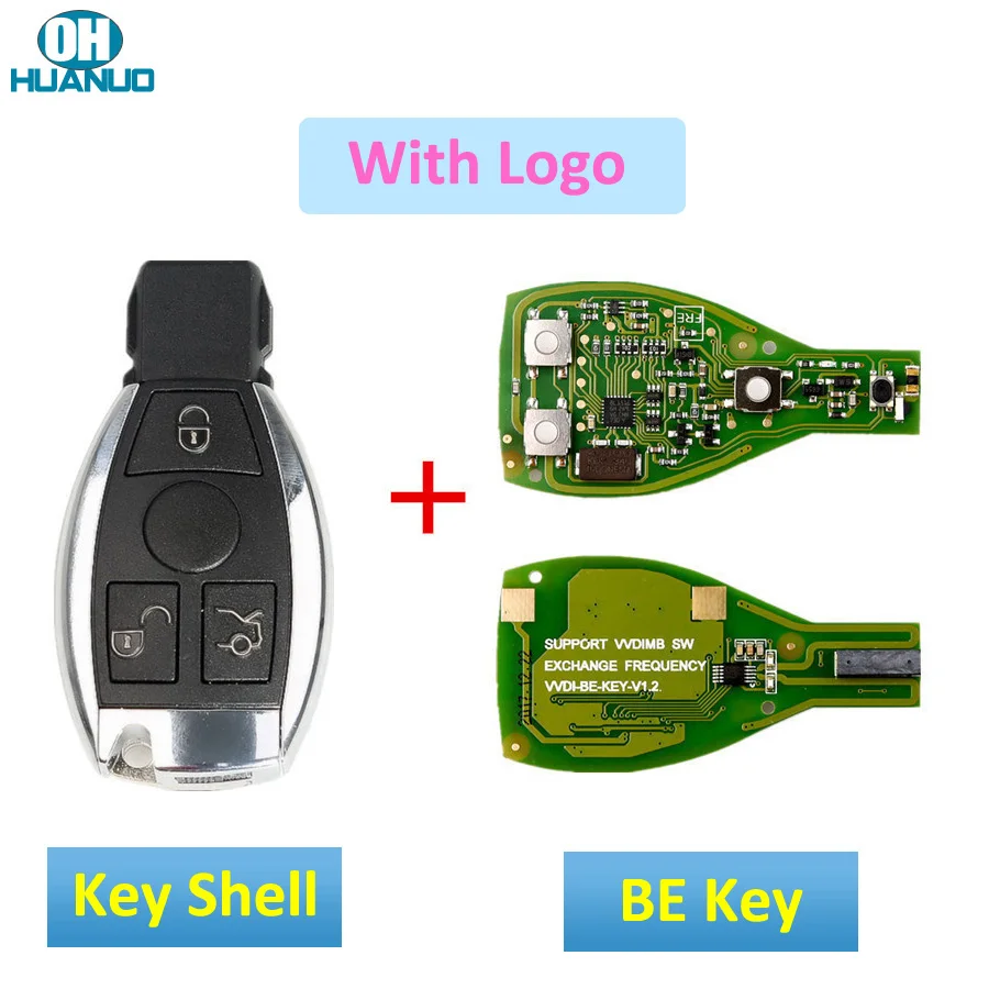 Пульт XHORSE VVDI BE Key Pro пульт дистанционного управления для Benz V1.5 улучшенная версия