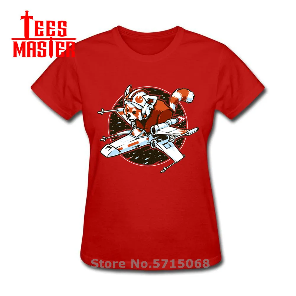 Новинка футболка с изображением Красной панды джедаев галактика супер стражи