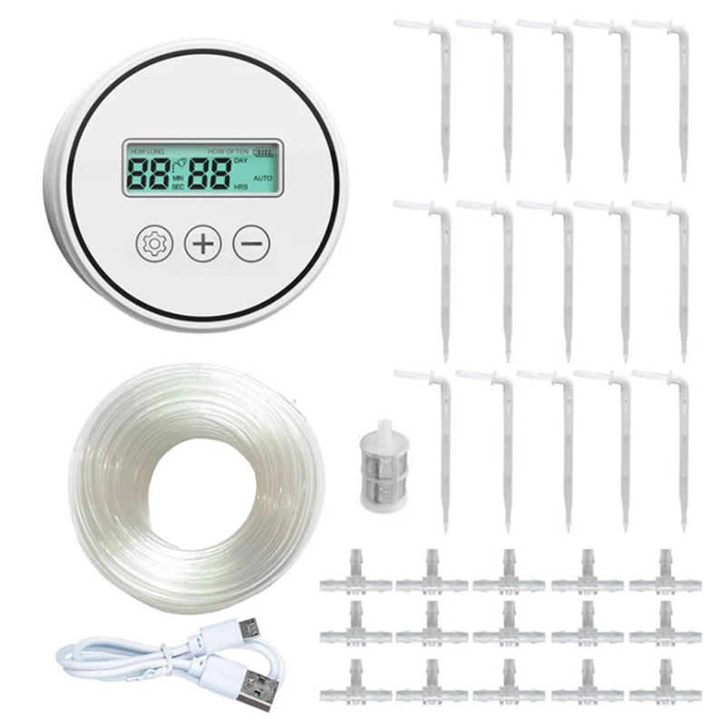 

Intelligent Garden Automatic Watering Pump Controller Indoor Plants Drip Irrigation Device Water Pump Timer System