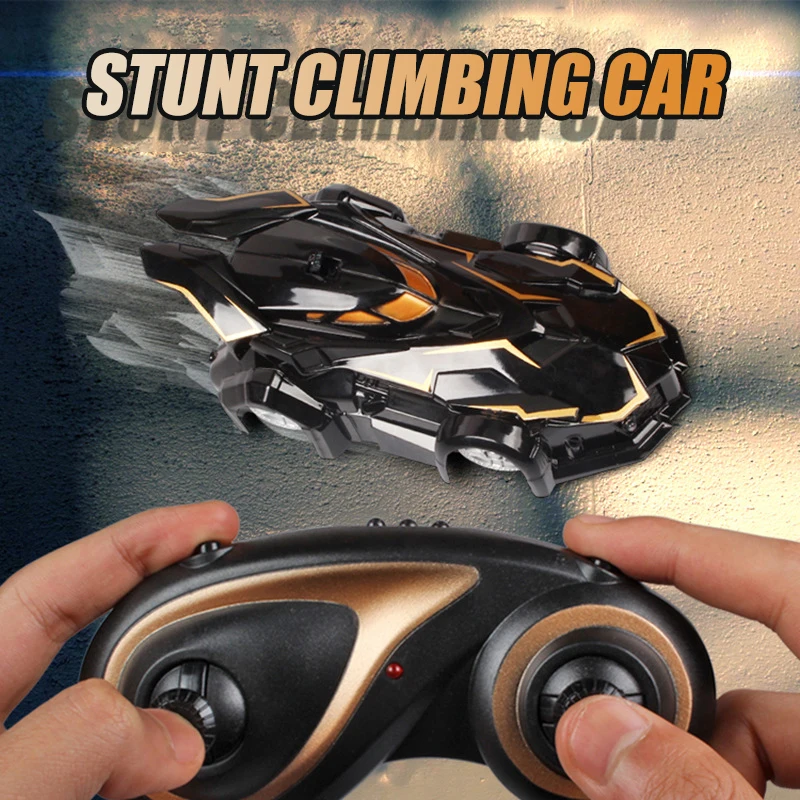 Трюковый настенный автомобиль с дистанционным управлением для скалолазания