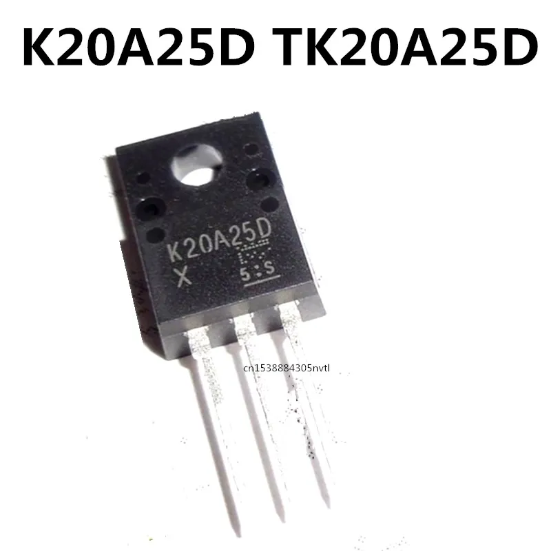 

Original 10pcs/ K20A25D TK20A25D TO-220F 250V 20A