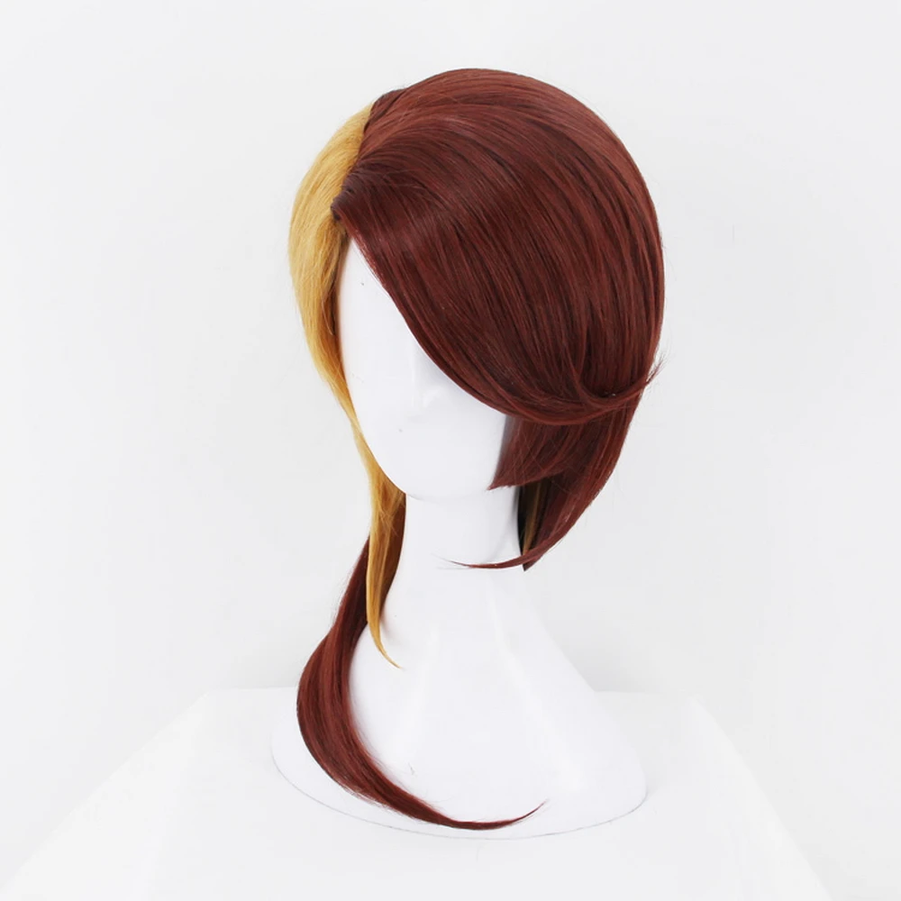 Парик рутиловая земля Блестящих для косплея Houseki No костюм куни синтетические