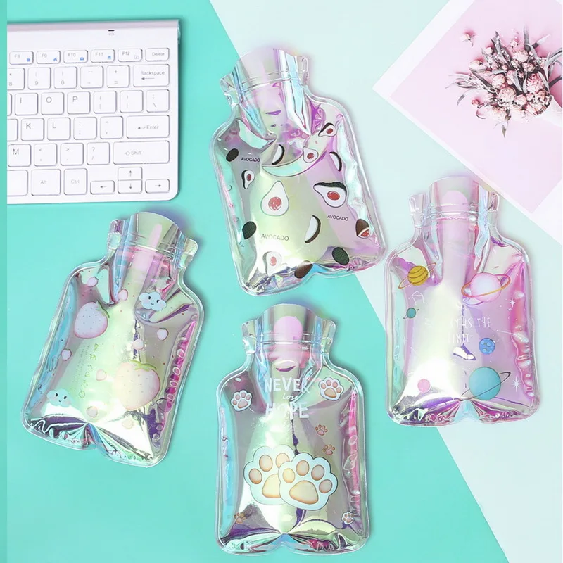 Мини мультяшная грелка для облегчения боли Корейская версия маленькая бутылка