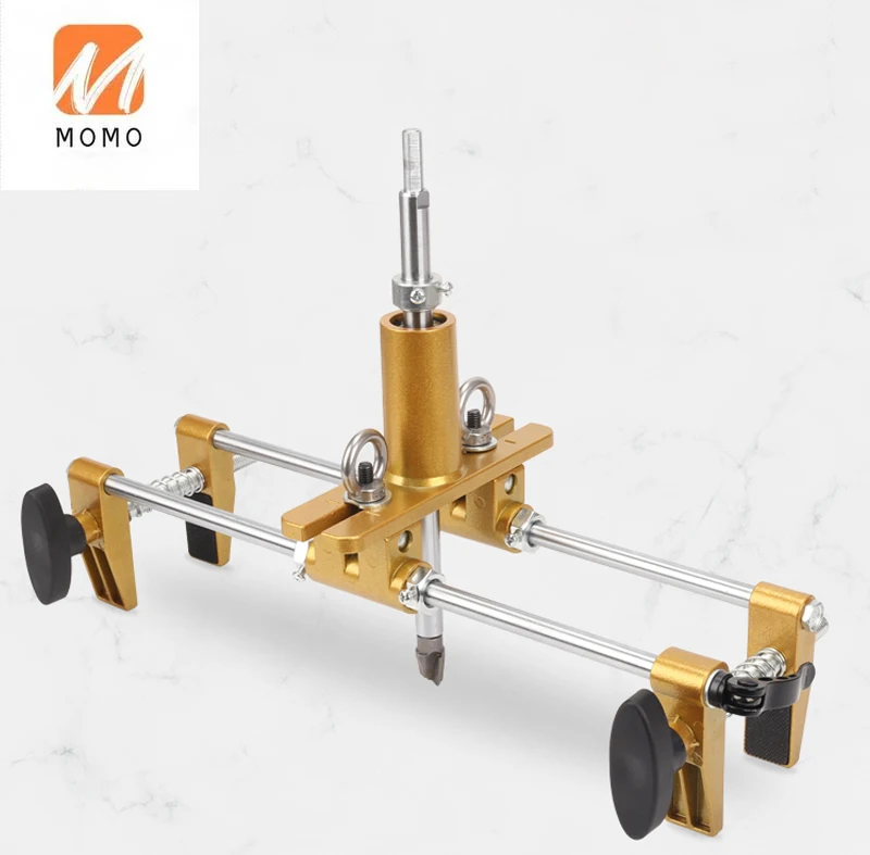 

New design wooden door lock mortising installation kit fitting jig