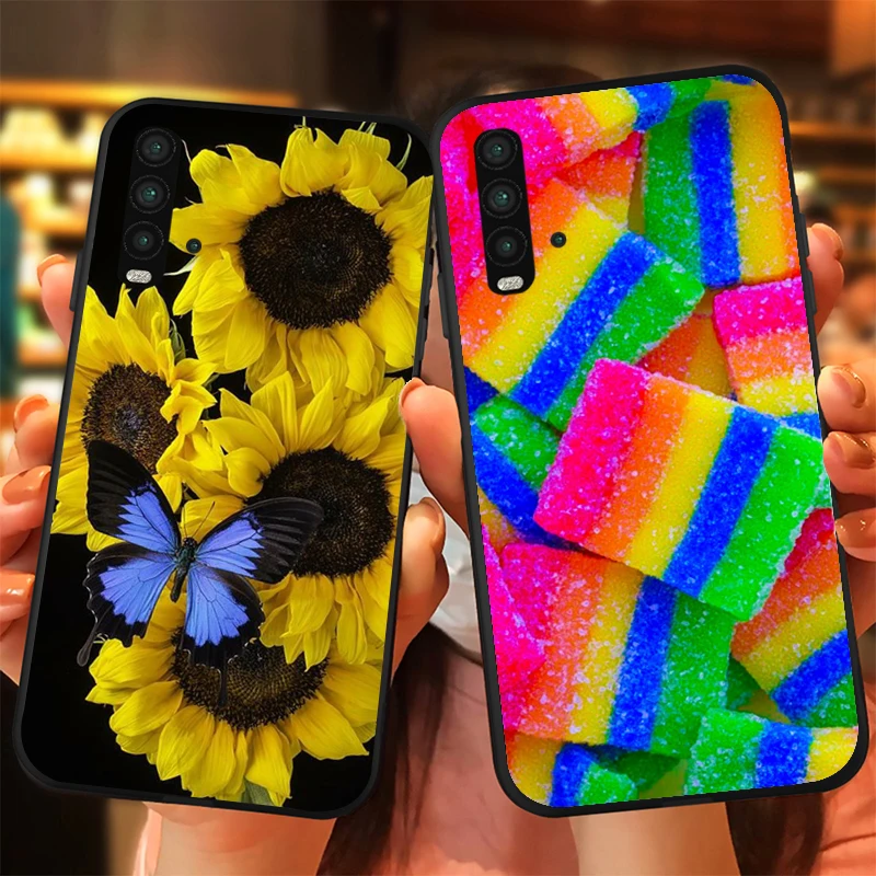 

For Xiaomi Redmi Note 9 Butterfly Phone Case For Xiaomi Redmi 10X Pro 5G Note 9 Pro Note 9T 9S 9 Pro 95G Pro MAX Funda Coque