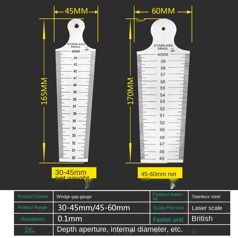 Калибр высокой точности из нержавеющей стали | Инструменты