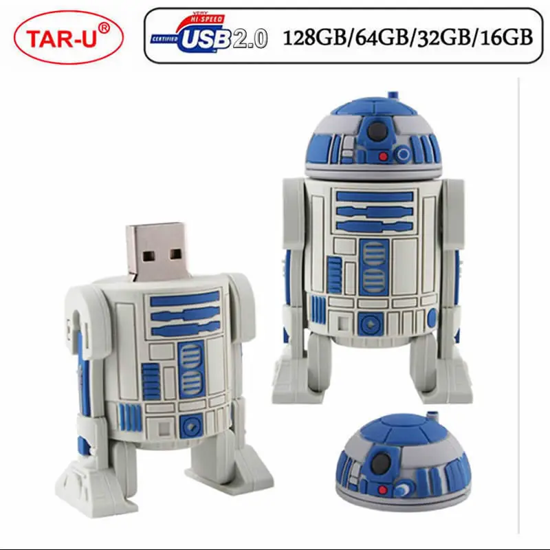 Пластиковый крутой Робот 64 ГБ usb флэш-накопитель 32 | Компьютеры и офис