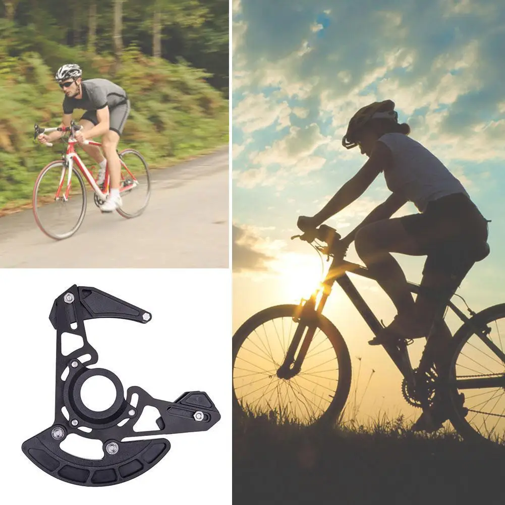 

Bicycle Chain Guide Drop Catcher BB Mount Adjustable Disc 1X Bike For Mountain Single Gravel System O3N8