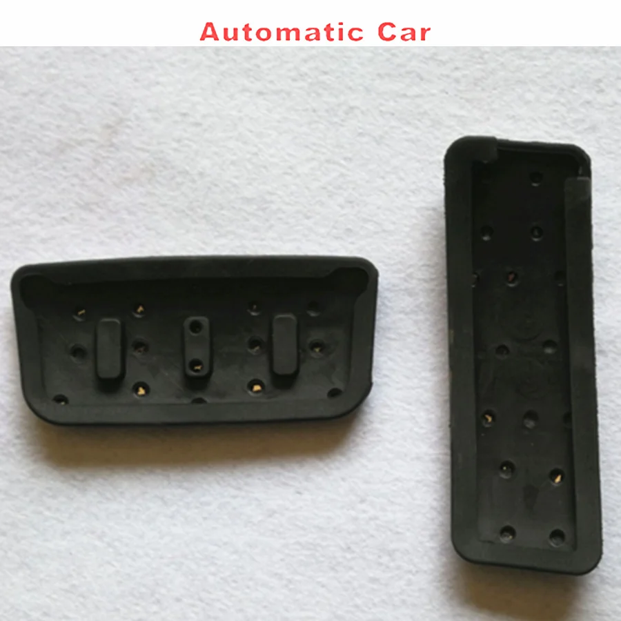 Сталь + резиновые автомобильные ножная педаль тормоза и газа колодок Обложка