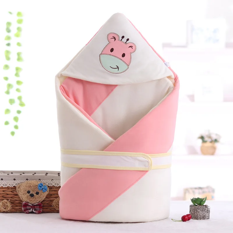 Мягкое детское одеяло для новорожденных 100% хлопок Пеленальное Одеяло мультяшное