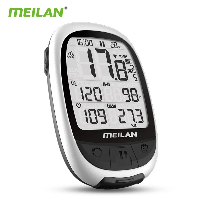 Bike gps navigation Bluetooth ANT+ cycling computer support connect with cadence heart rate power meter(not include) | Спорт и