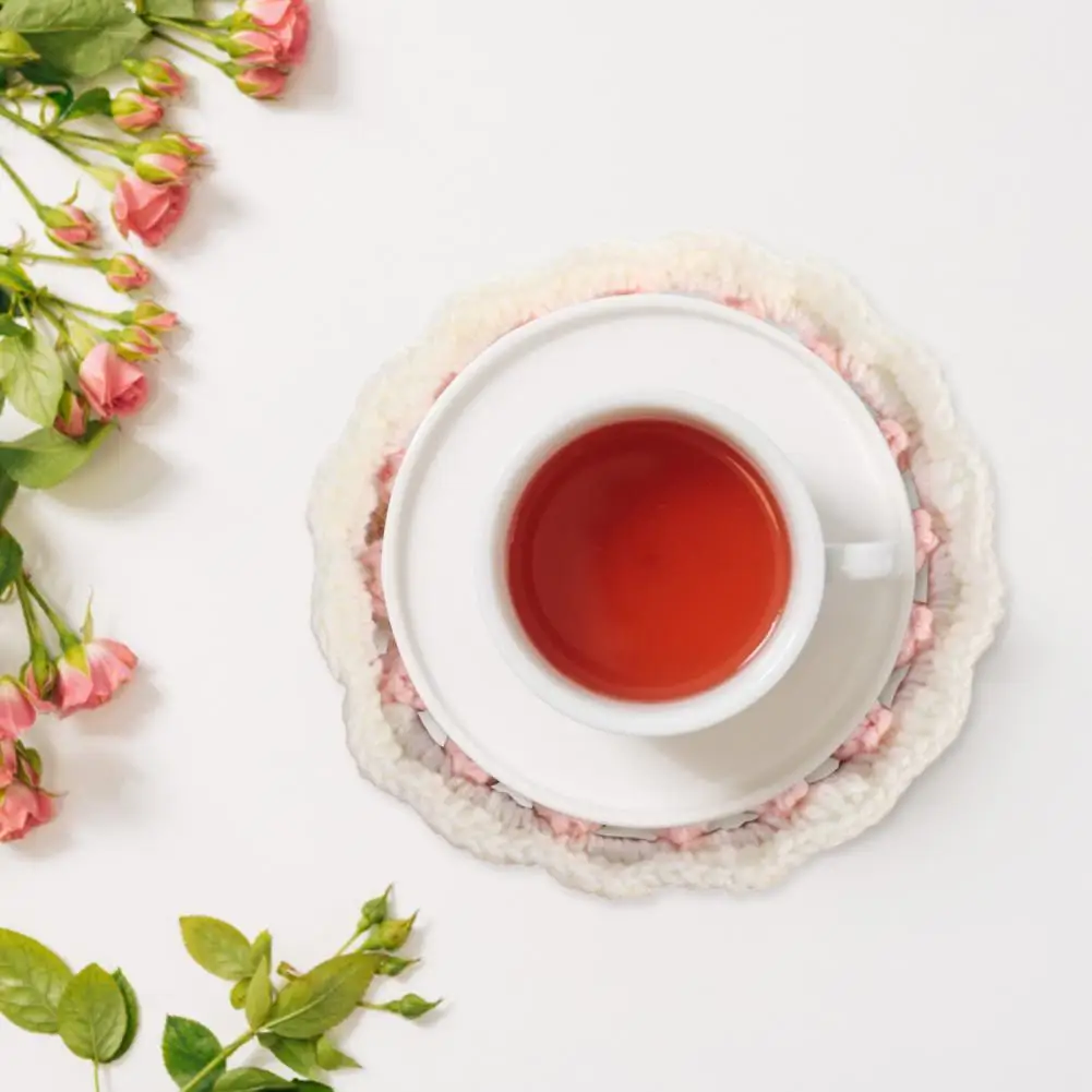 

Special Cup Mat Skid Resistance Fabric Table Coffee Tea Coaster Coaster Cup Pad