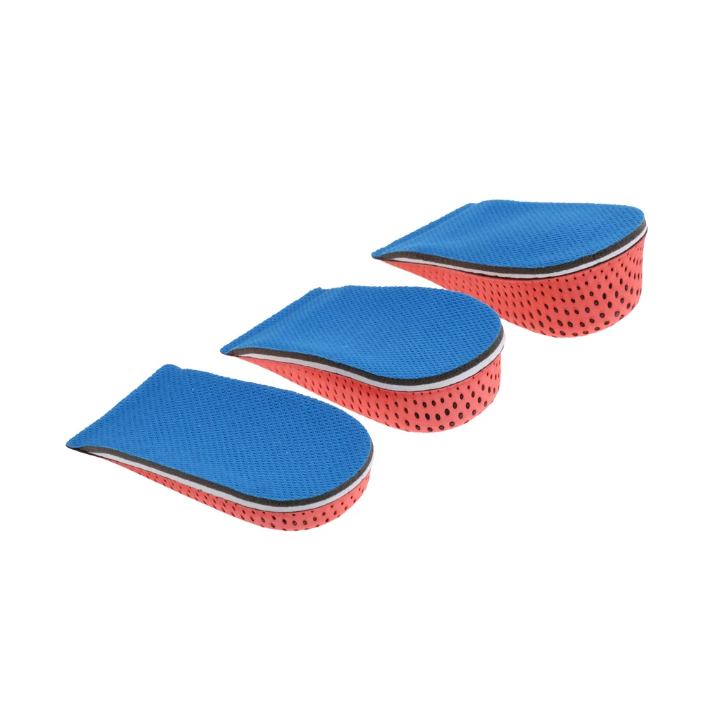 

1 Pair Half Shoe Pads Shoe Height Increase Shoe Insoles Lifts Cushion Invisible