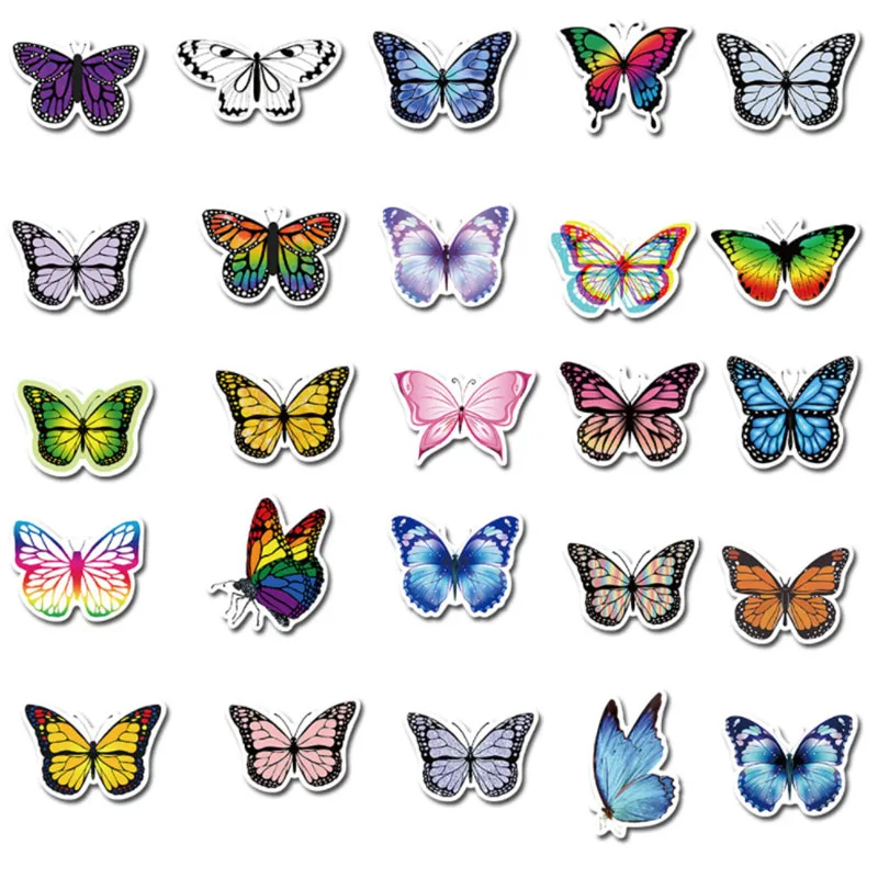 Рисунок 3 - водонепроницаемые наклейки-бабочки