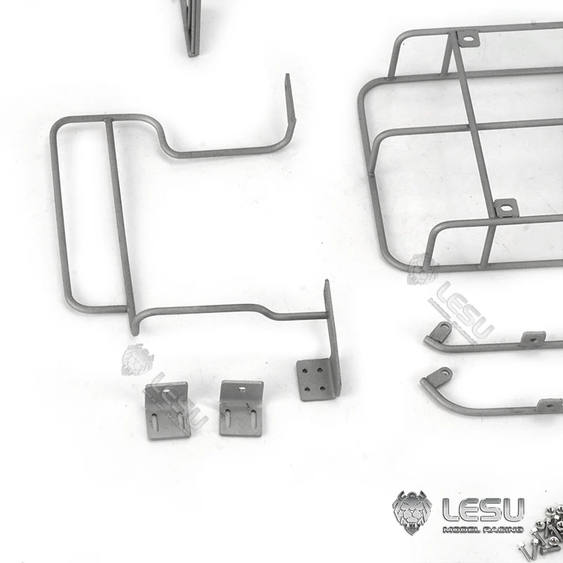 Металлический защитный забор для 1/14 LESU RC Komatsu AC360 гидравлический экскаватор DIY