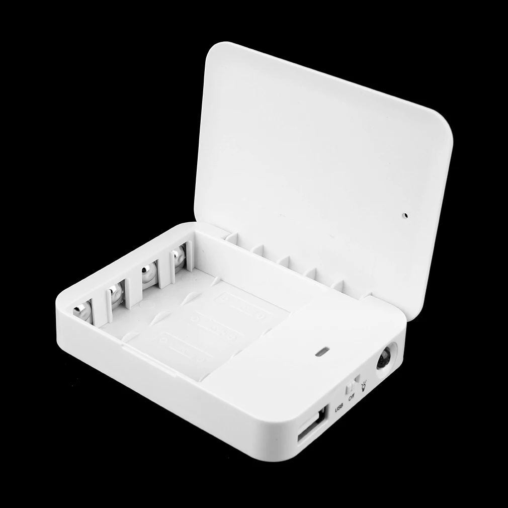 Портативный внешний аккумулятор diy box 4xAA чехол для батареи путешествий аварийное