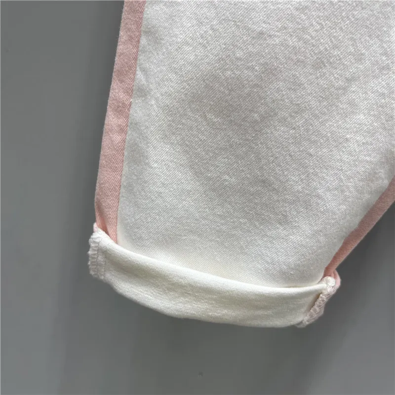 

Jeans Women Spring Autumn 2021 New Fashion color matched Casual Denim Harem Pants High waist Stretch Female Jeans Trousers