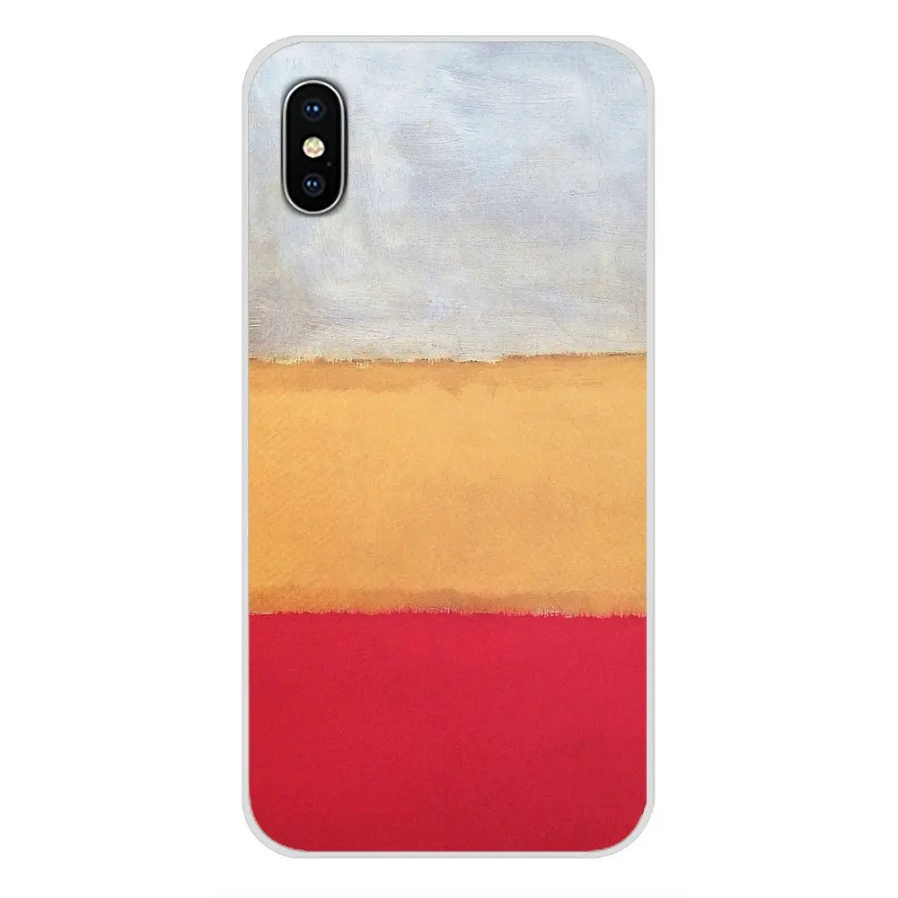 Для Apple IPhone X XR XS 11Pro MAX 4S 5s 5C SE 6S 7 8 Plus ipod touch 5 6 Аксессуары чехлы для телефонов Mark Rothko картины