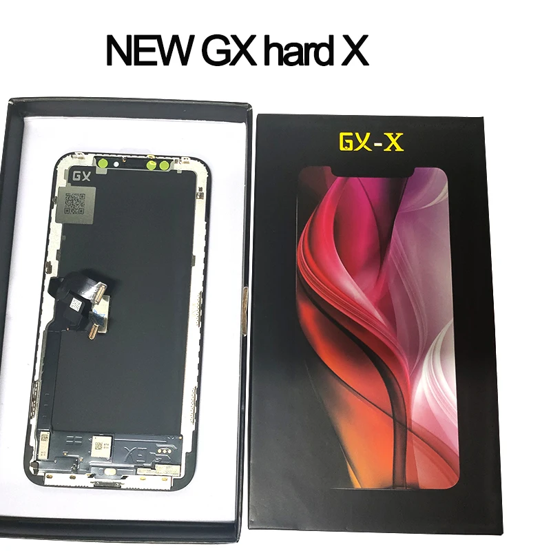 Pantalla OLED para iPhone X, XS, XSMAX, XR, repuesto de Pantalla t&aacute;ctil 3D-3