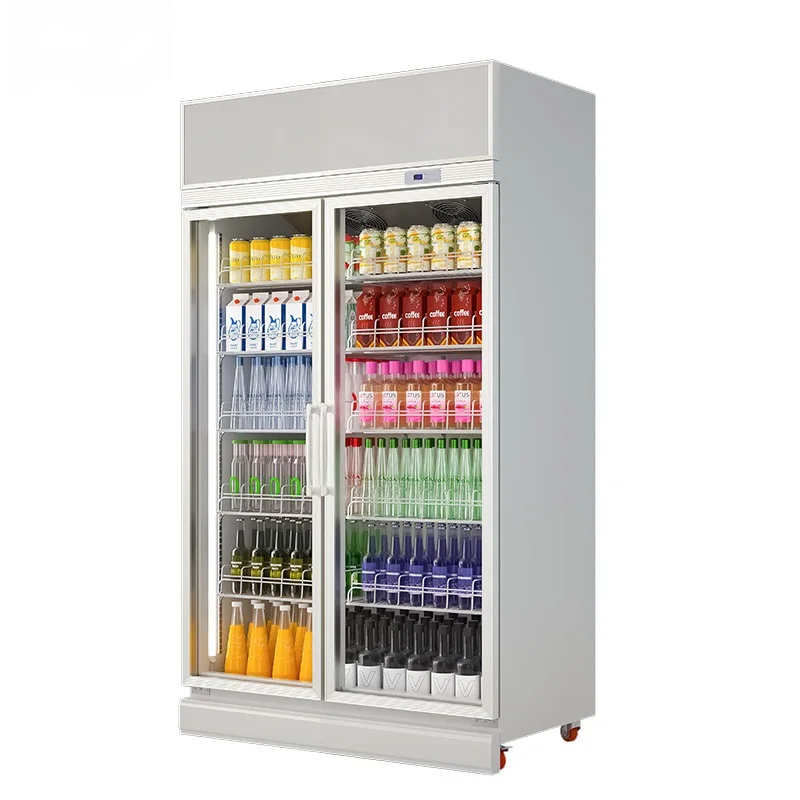 Светильник роскошный холодильник для супермаркета с холодным дисплеем