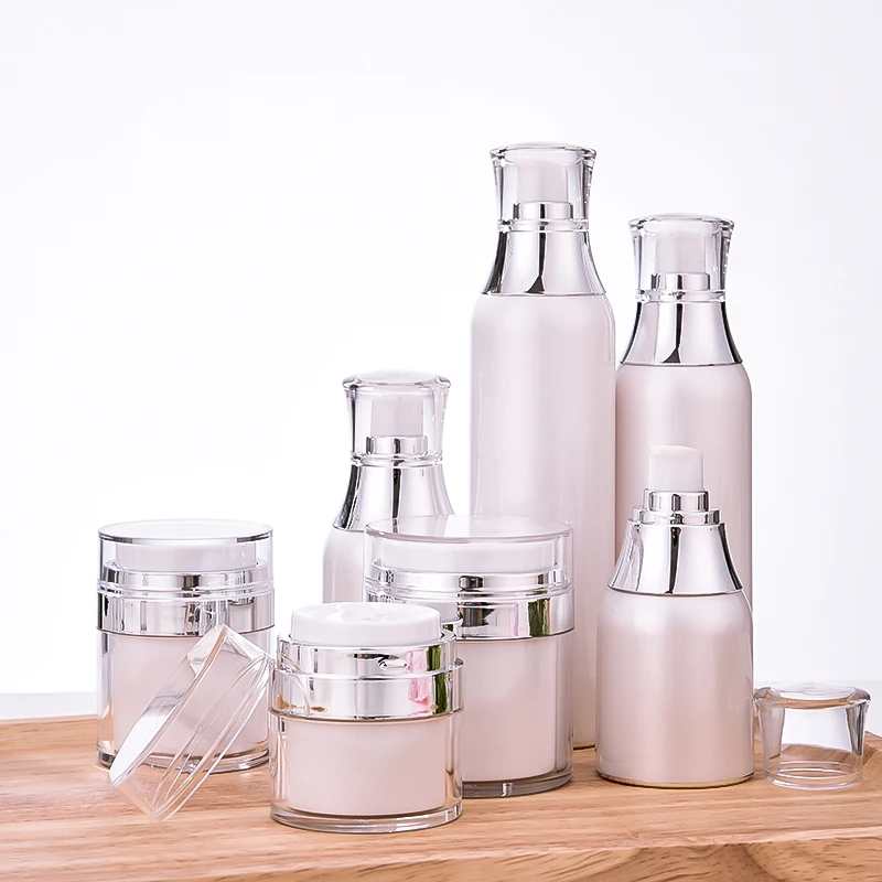 Роскошные баночки для крема лица 15 г 30 50 акриловая Косметика безвоздушная