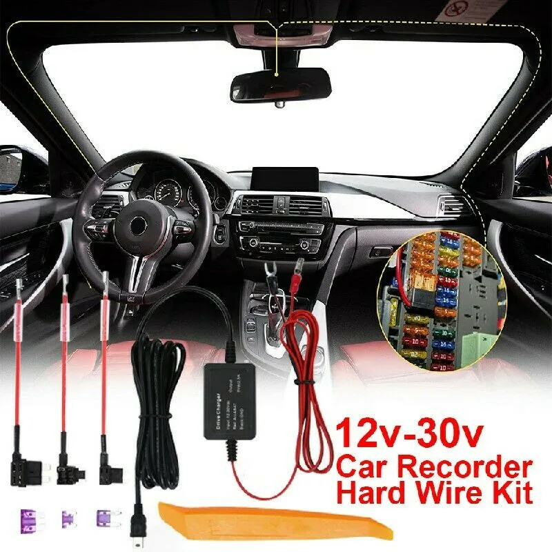 Автомобильный комплект из жесткого провода коробка для видеорегистратора GPS