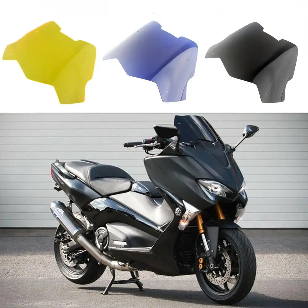 

Motorcycle Windshield ABS Plastic Windscreen For Yamaha Tmax 530 SX Dx T-Max 2017 Black Blue Yellow