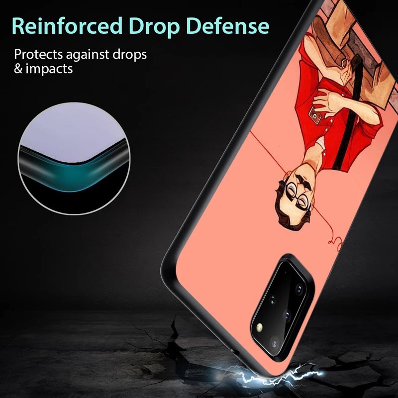 

Movie 2013 HER for Samsung Note 20 10 9 8 Ultra Plus A91 A81 A71 A51 A42 A41 A31 A21 A12 A11 A01 Black Phone Case