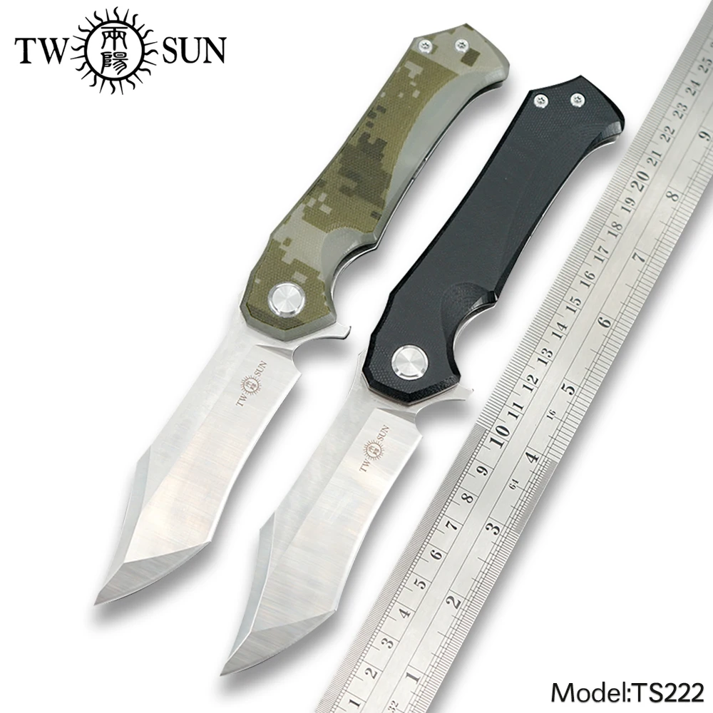 Ножи TWOSUN 14C28N с лезвием складной карманный нож тактические ножи походный