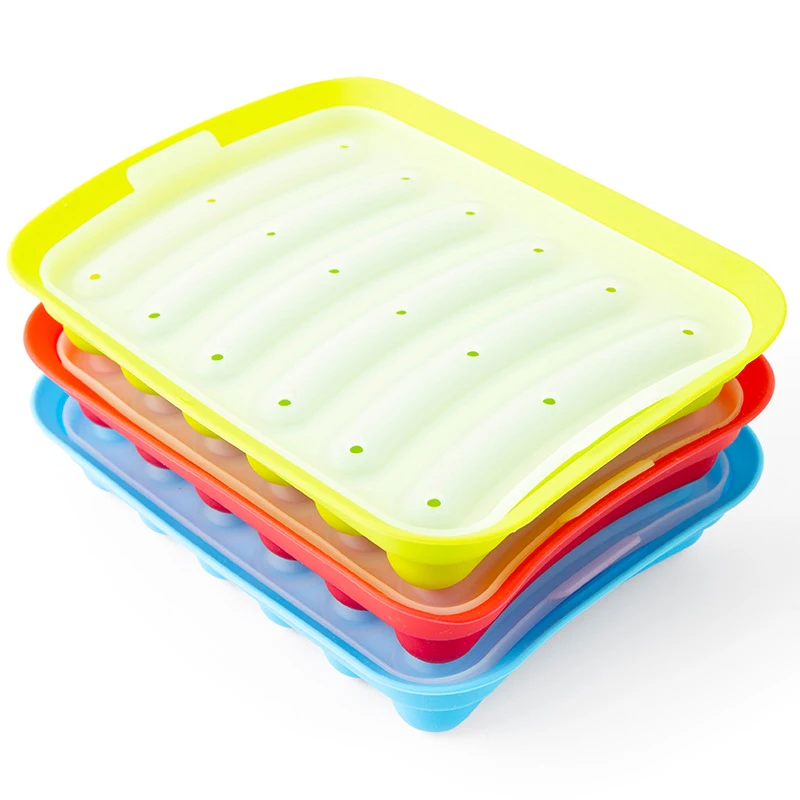 Силиконовая колбаса хот дог плесень креативная форма домашняя детская колбасная