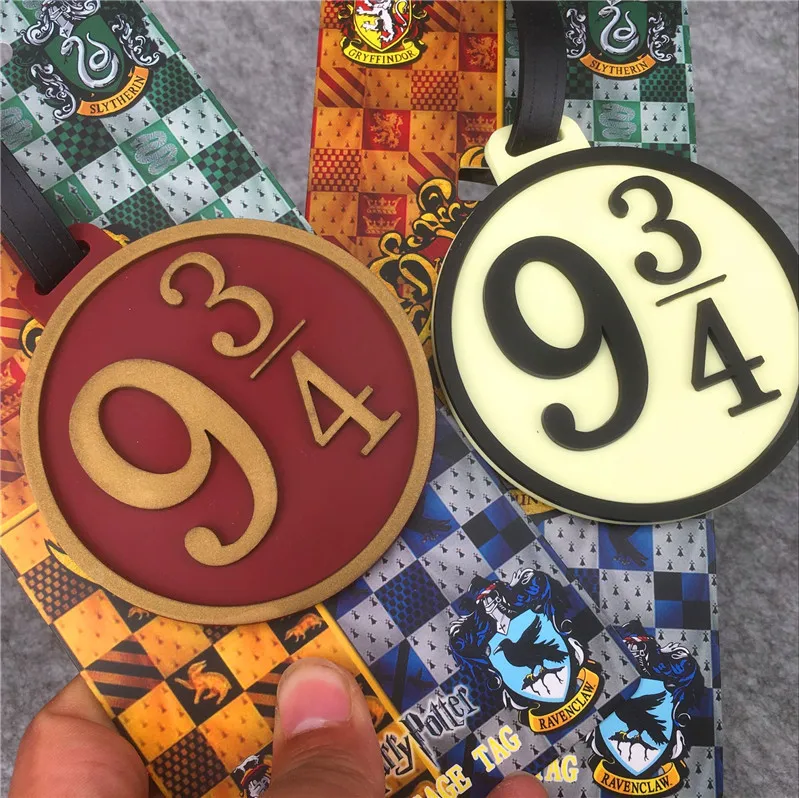 Hp Платформа 9 3/4 Hogwartses Gryffindor Ravenclaww Hufflepufff багажная бирка ID адрес держатель багажа