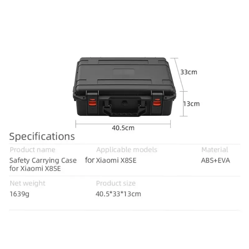 Beste Fashion Shockproof Opbergtas Waterdichte Beschermende Handtas Draagtas Organisator Koffer Propellers Voor Xiaomi X8SE Drone