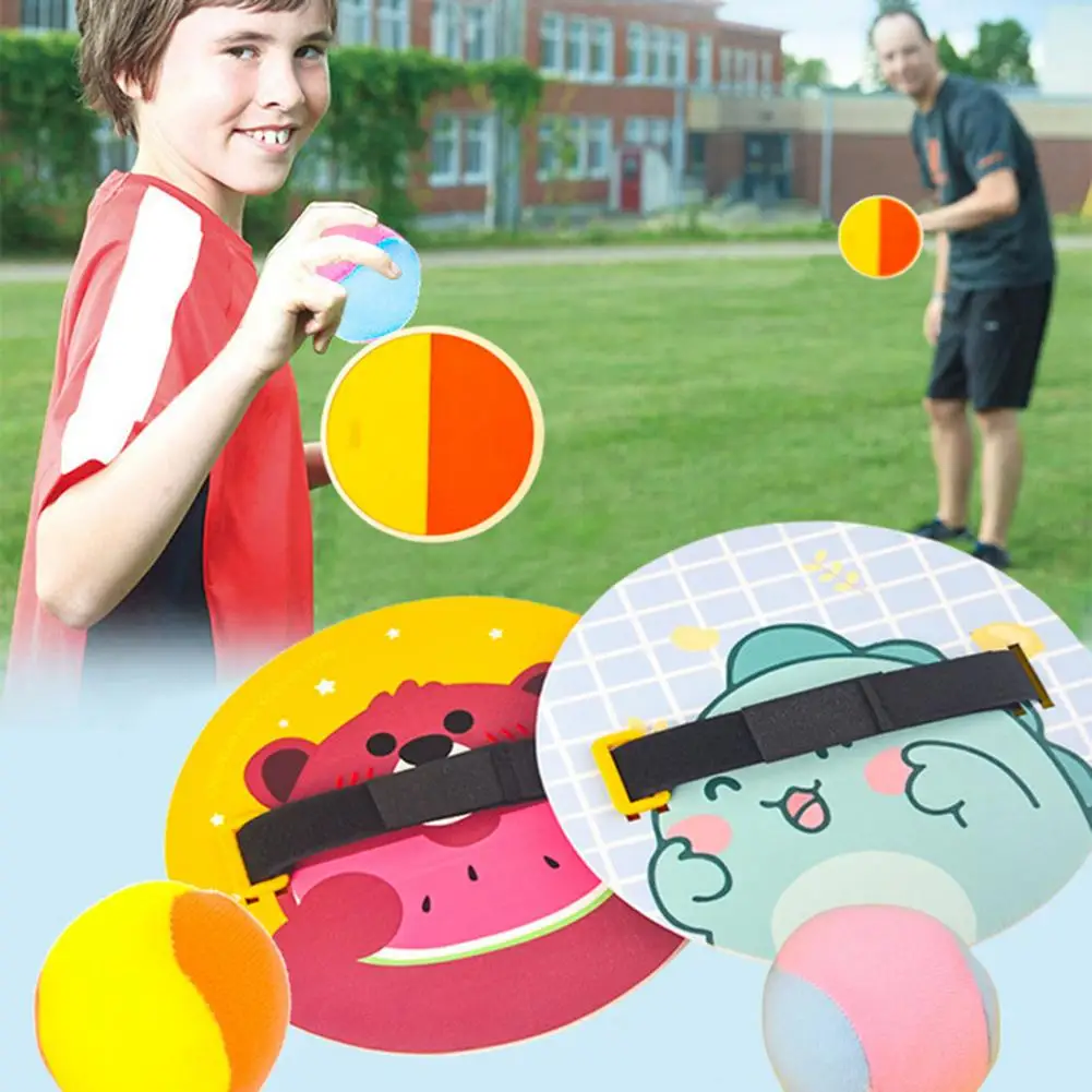 

2pcs Sucker Sticky Target Ball With Sticky Target Board Suction Decompression Toy Sticky Target Ball Catch Throw Ball Kids Toys