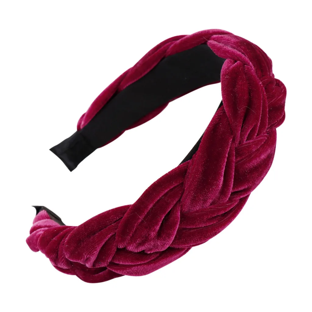 Женский обруч для волос модный с бархатной тесьмой головной убор| |